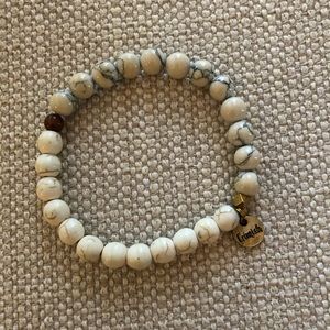 Beaded stretch bracelet